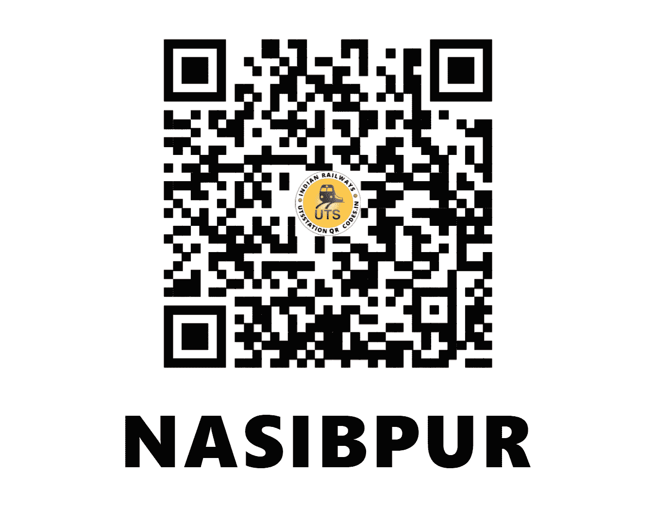 UTS QR Code for NASIBPUR - NSF (ER - WEST BENGAL)